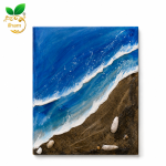 ilham Mixed Media Texture Art – Ocean’s Breath